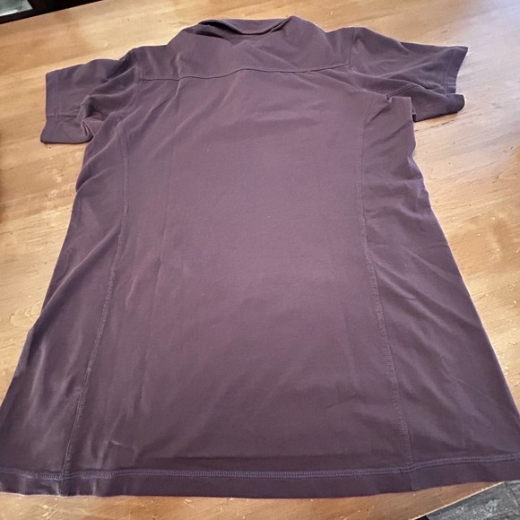 Arc'teryx Captive Polo Shirt Men's L Maroon Performance Outdoor Active *SPOT* - Picture 11 of 11